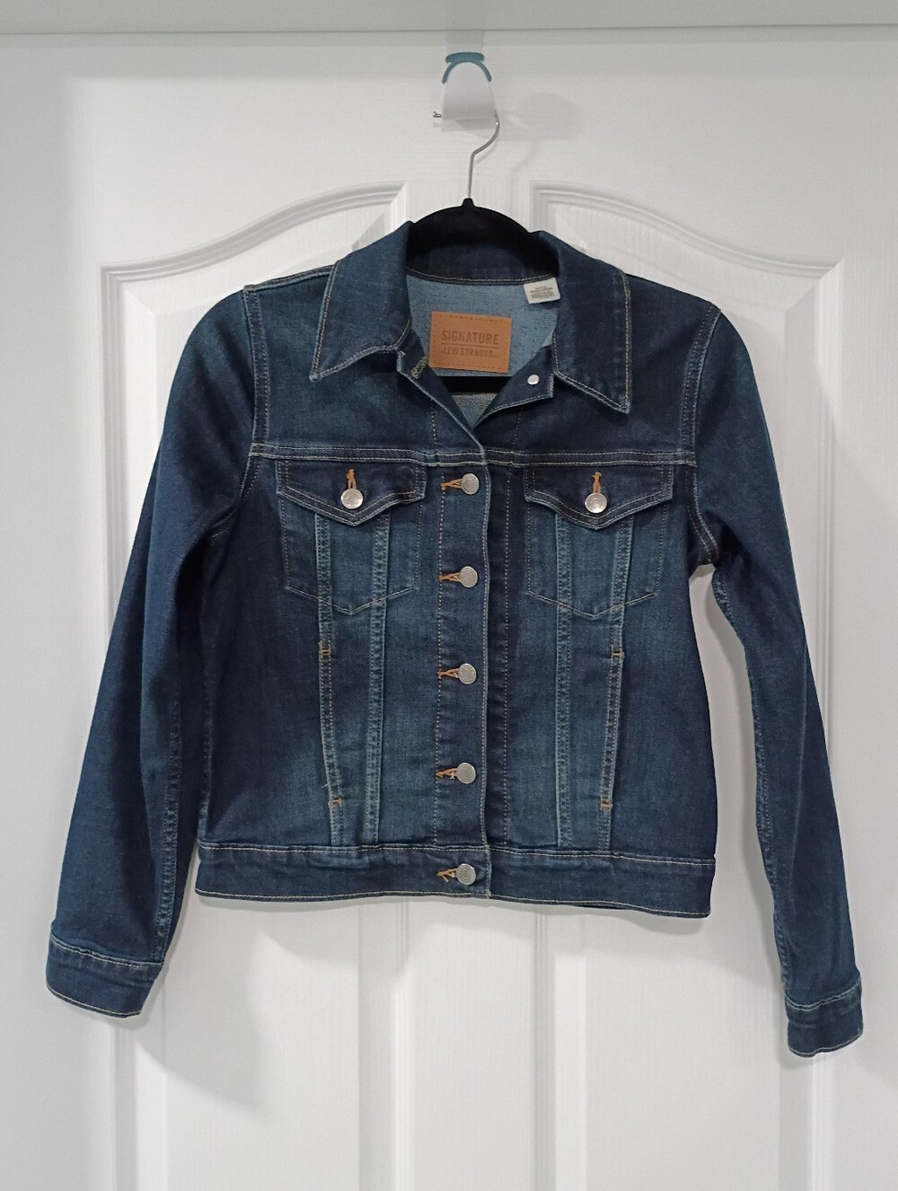 Levi Signature Dark Blue Denim Jean Jacket